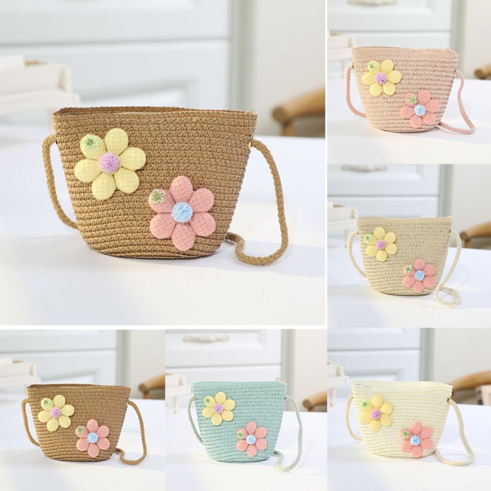 Handmade Woven Girl Flower Str - огляд і ціна Flower Girl Basket