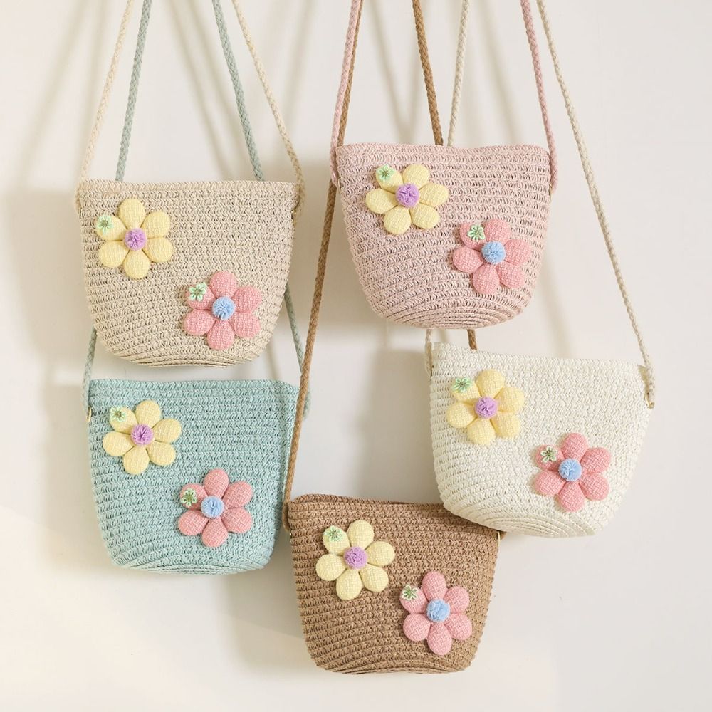 Handmade Woven Girl Flower Str - огляд і ціна Flower Girl Basket