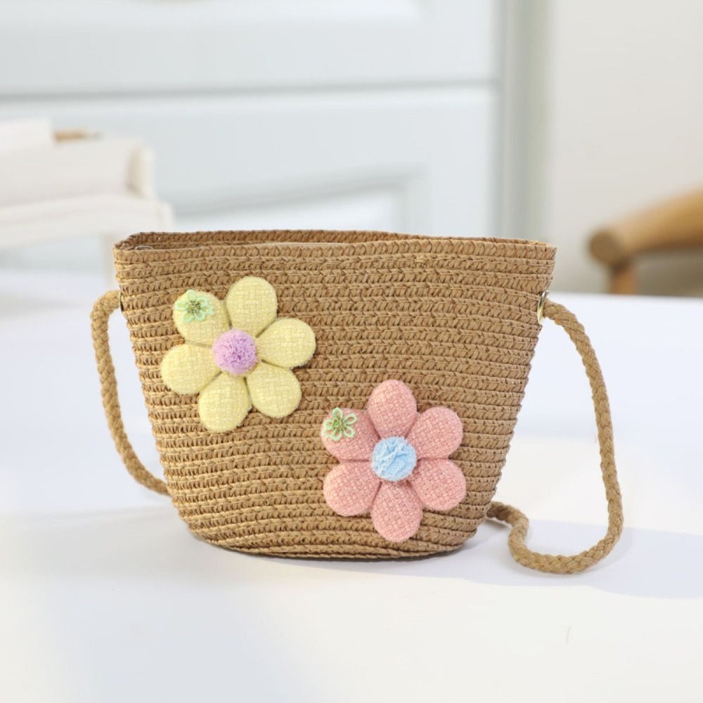 Handmade Woven Girl Flower Str - огляд і ціна Flower Girl Basket