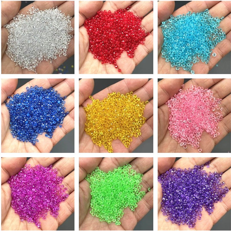 3000pcs Mini Crystal Faux Diam - огляд і ціна Wedding Supply Decor