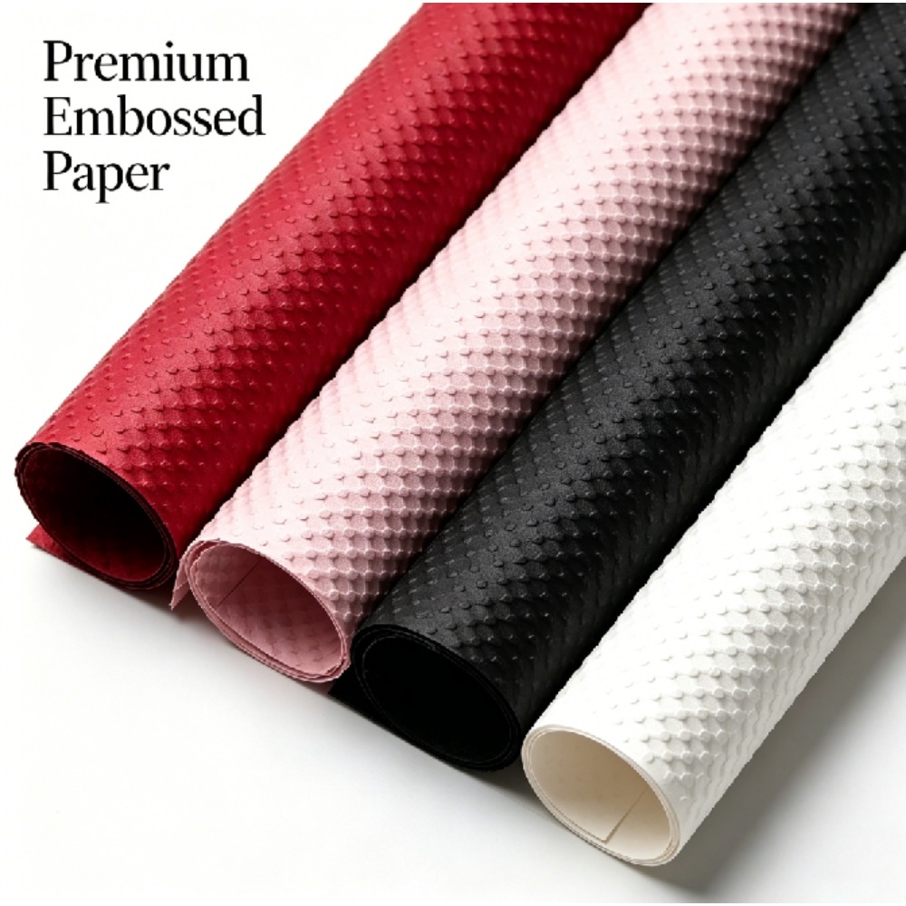 3D Dot Embossed Floral Wrap Pa - огляд і ціна Wedding Supply Decor