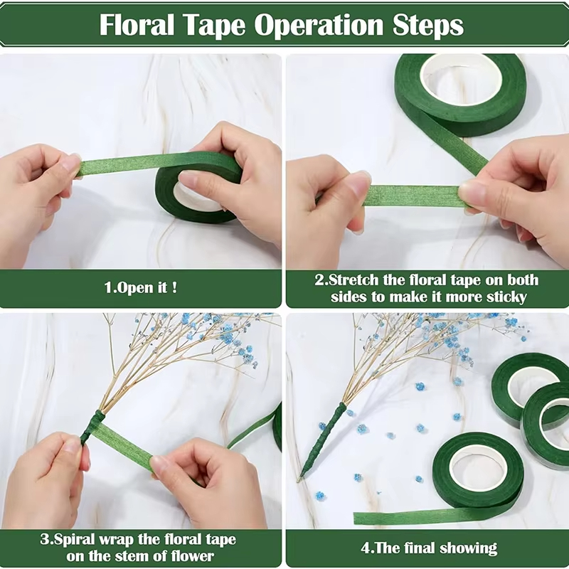20Yards Green Bouquet Floral T - огляд і ціна Wedding Supply Decor