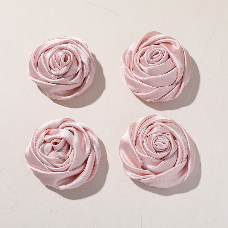 Vintage Pink Satin Fabric Rose - огляд і ціна Supplier Wedding