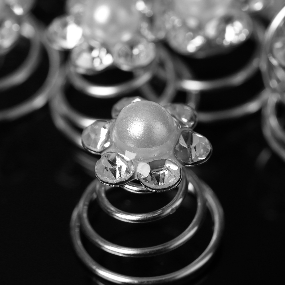 12Pcs Bridal Crystal Pearl Flo - огляд і ціна Wedding Supply Store