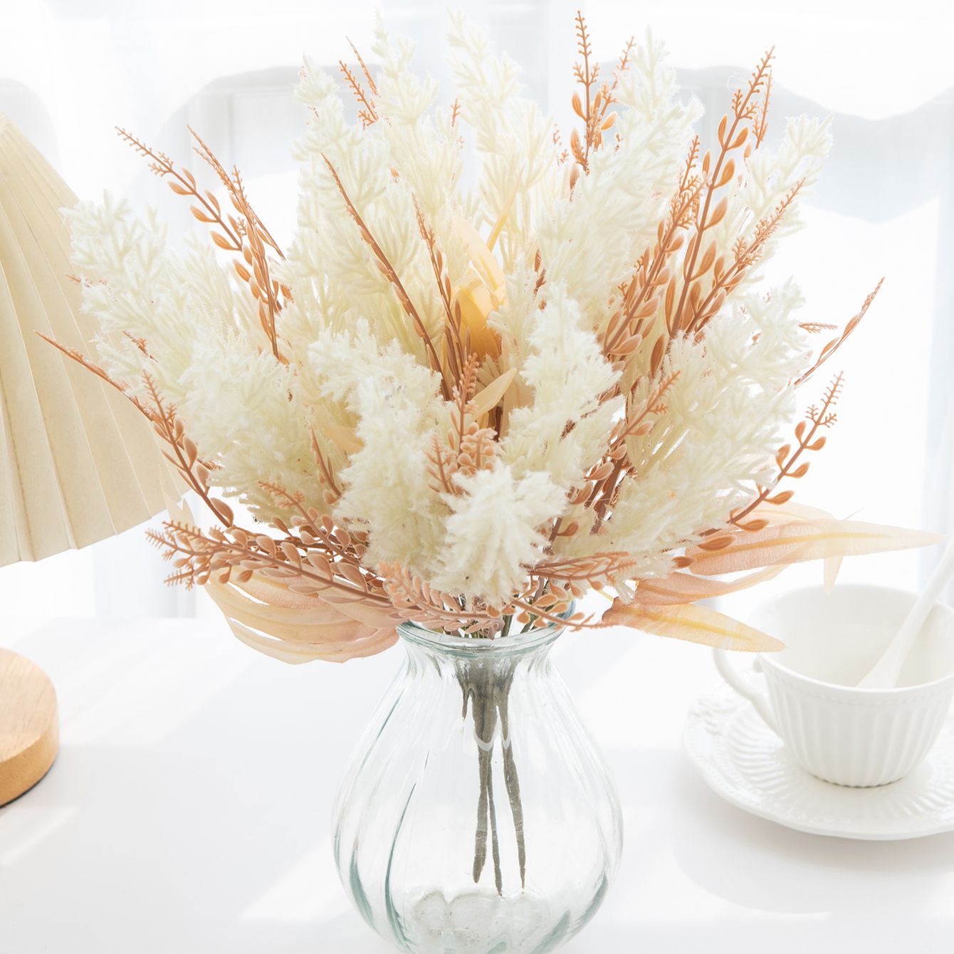 Artificial Plant Reed Festival - огляд і ціна Flower Girl Basket