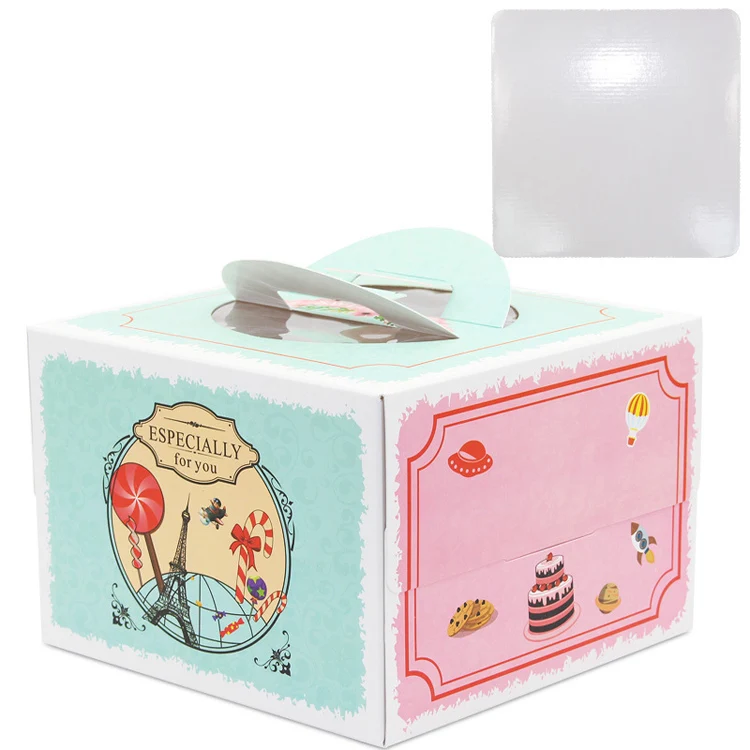 5pcs 8inch cake box with windo - огляд і ціна Supplier Wedding
