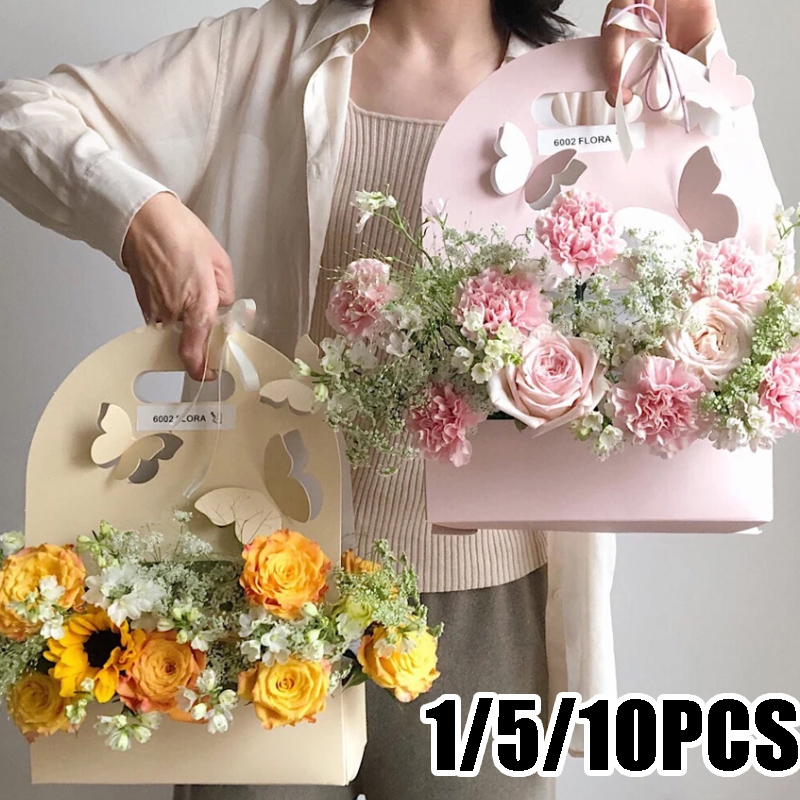 1/5/10Pcs Butterfly Flower Box - огляд і ціна Wedding Hampers