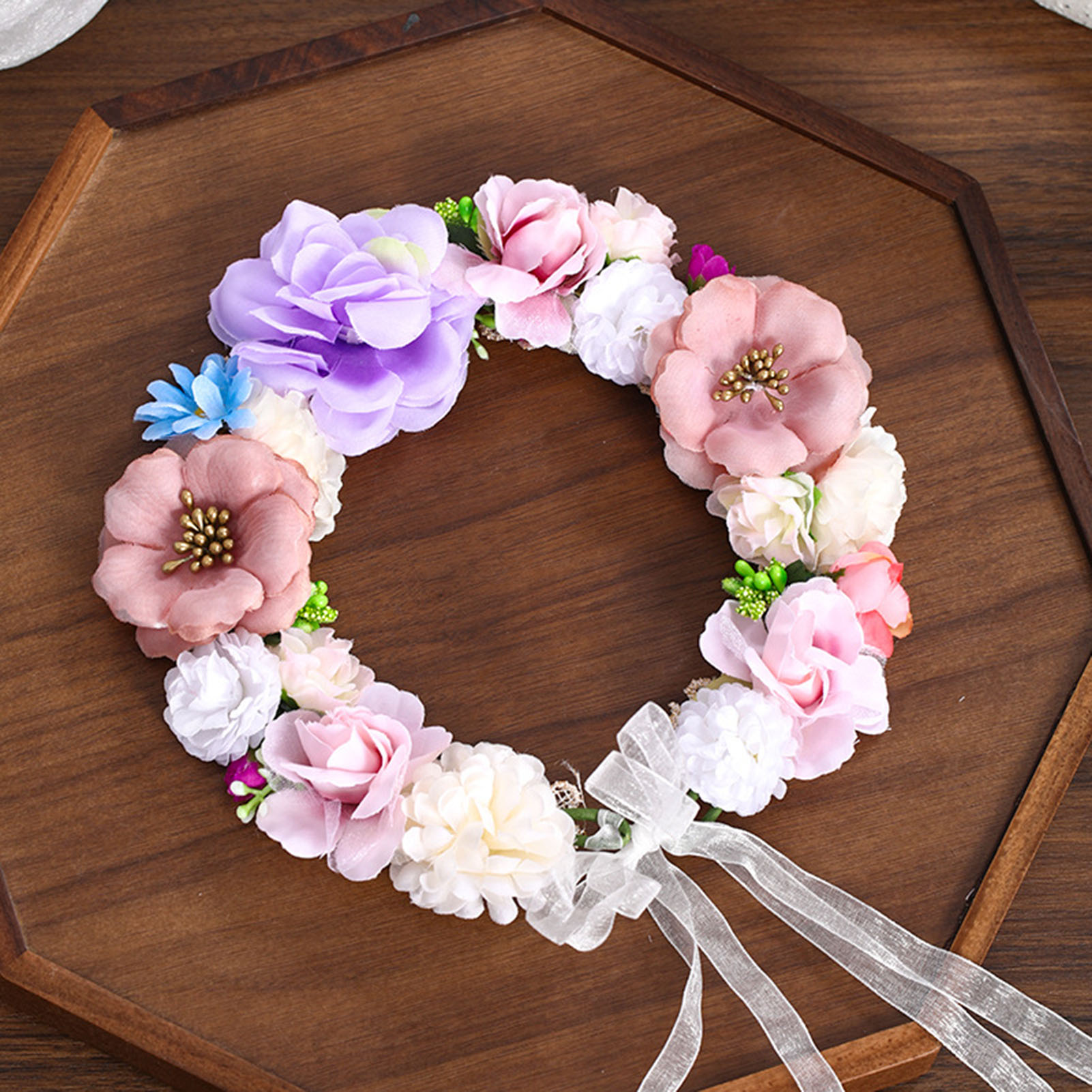 Flower Crown Wreath Bride Garl - огляд і ціна Wedding Arch Flower