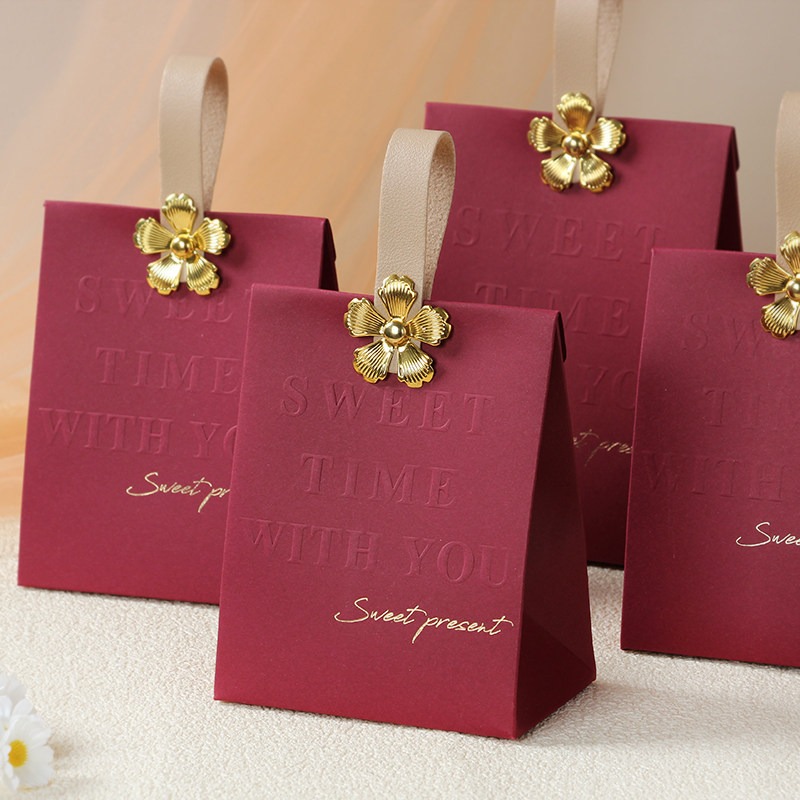 20/50Pcs Premium Wine Red Gift - огляд і ціна Wedding Supply Wholesale