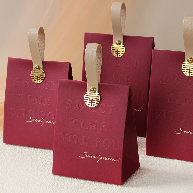 20/50Pcs Premium Wine Red Gift - огляд і ціна Wedding Supply Wholesale