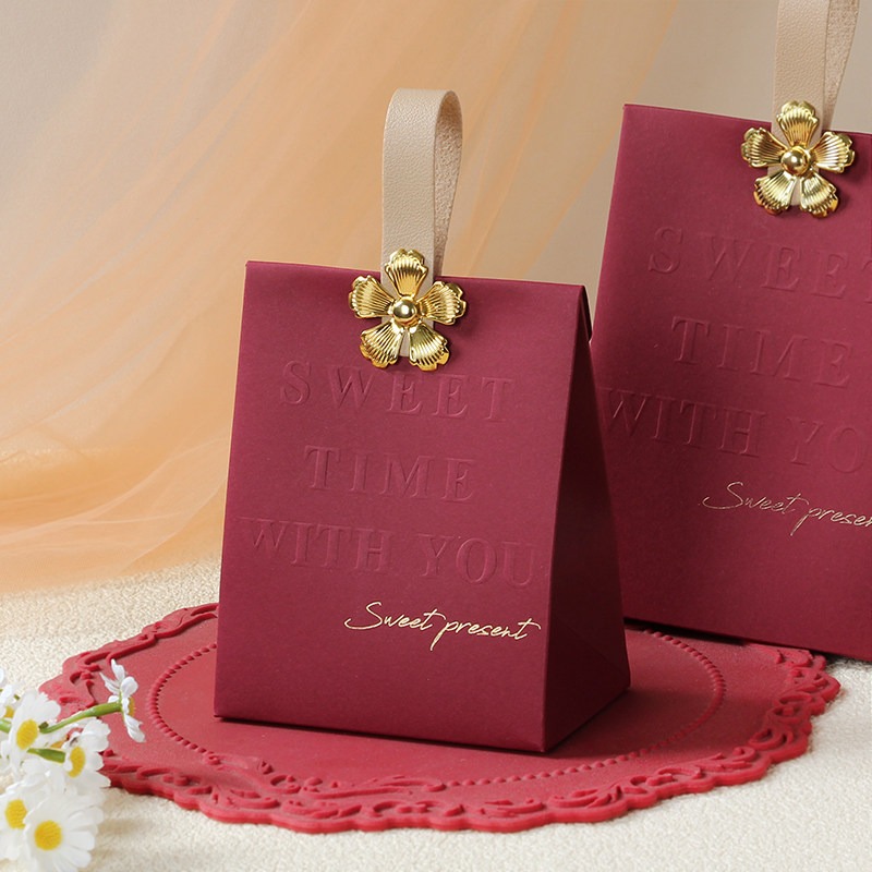 20/50Pcs Premium Wine Red Gift - огляд і ціна Wedding Supply Wholesale