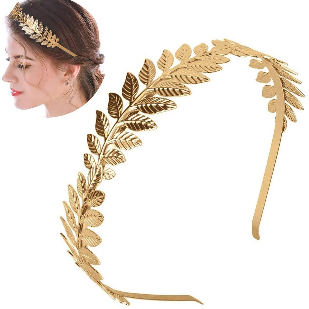 Baroque Golden Metal Leaf Head - огляд і ціна Wedding Supply Store