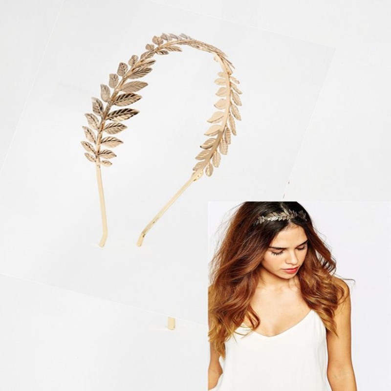 Baroque Golden Metal Leaf Head - огляд і ціна Wedding Supply Store