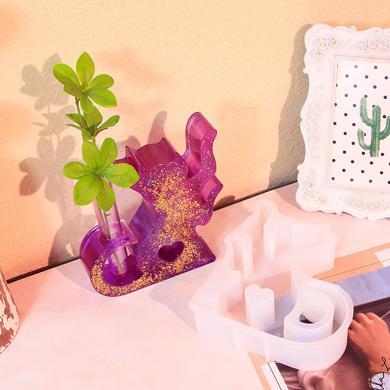 Cat Shaped Resin Molds Vase Si - огляд і ціна Flower Girl Basket