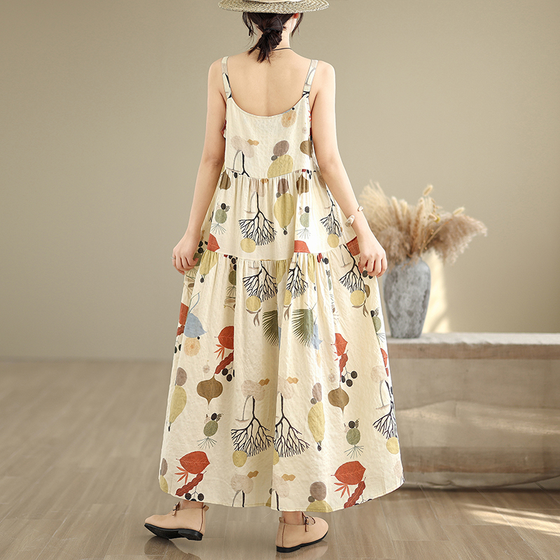 Floral Cotton Linen Maxi Dress - огляд і ціна Good Floral & Wedding Decor Supply