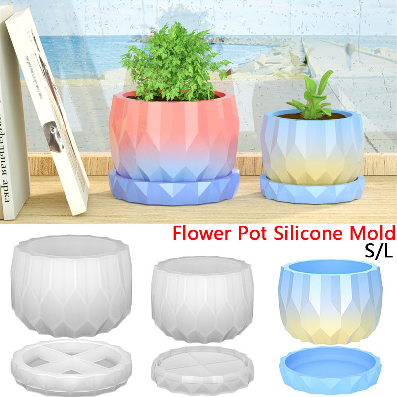 1 Set Silicone Planter Molds F - огляд і ціна Flower Girl Basket