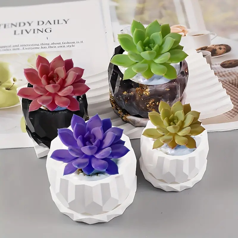 1 Set Silicone Planter Molds F - огляд і ціна Flower Girl Basket