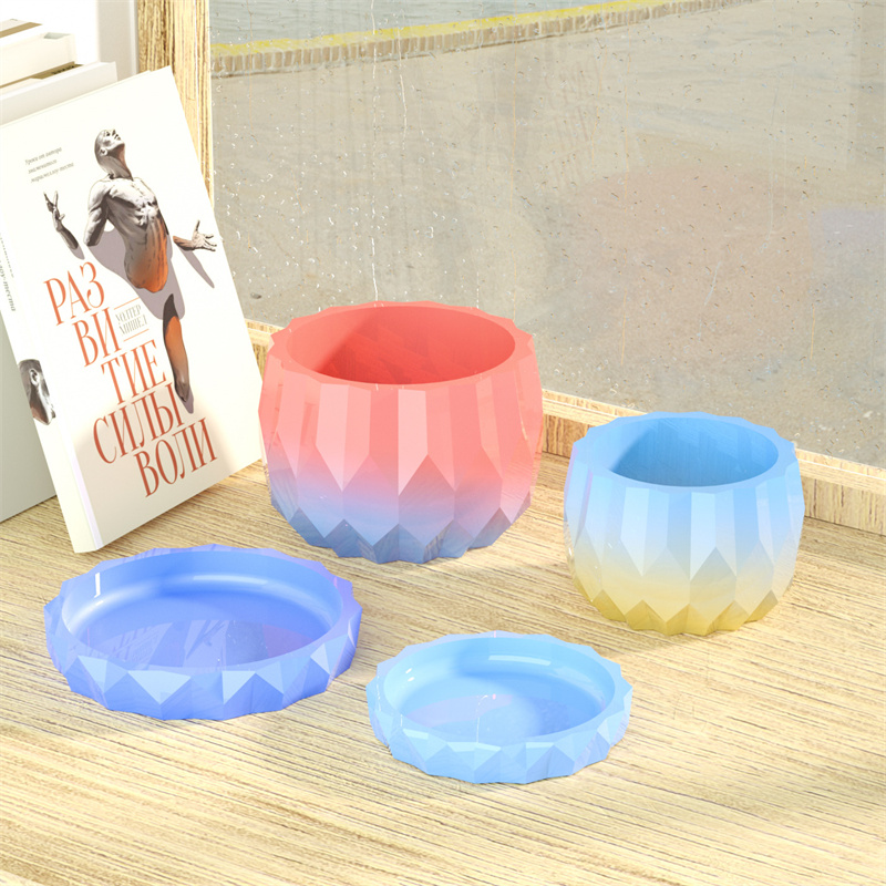 1 Set Silicone Planter Molds F - огляд і ціна Flower Girl Basket