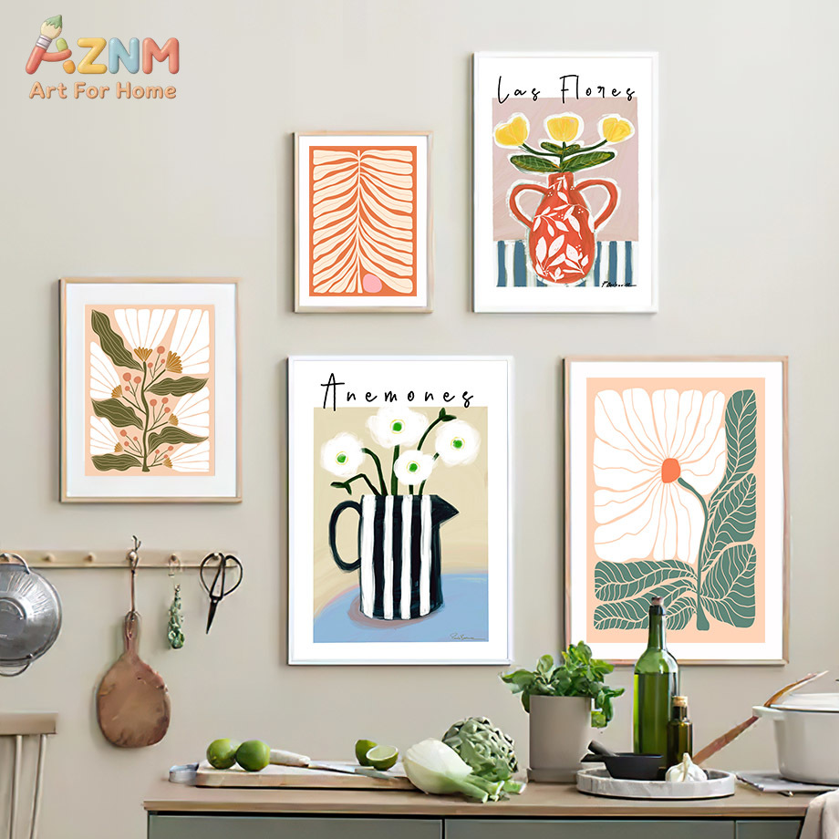 AZNM Boho Floral Canvas Wall A - огляд і ціна Flower Girl Basket