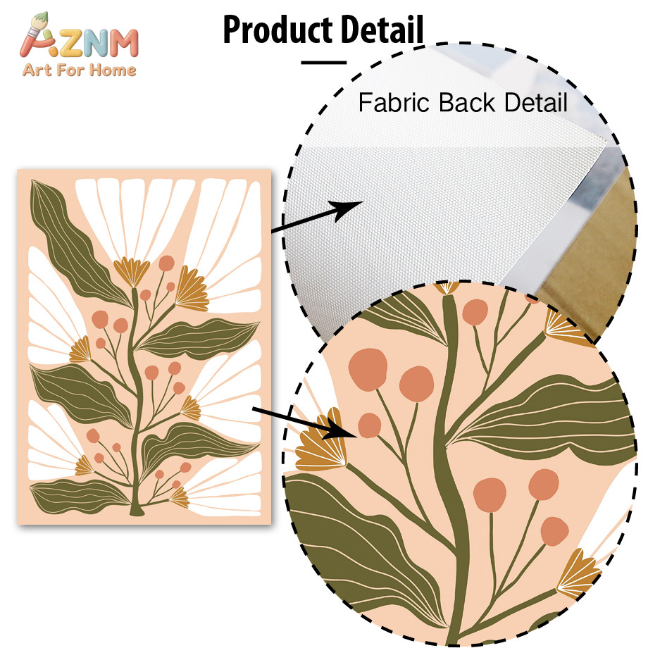 AZNM Boho Floral Canvas Wall A - огляд і ціна Flower Girl Basket