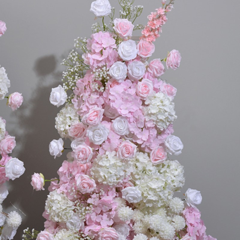 Uflower 5D Pink White Rose Bab - огляд і ціна Wedding Arch Flower