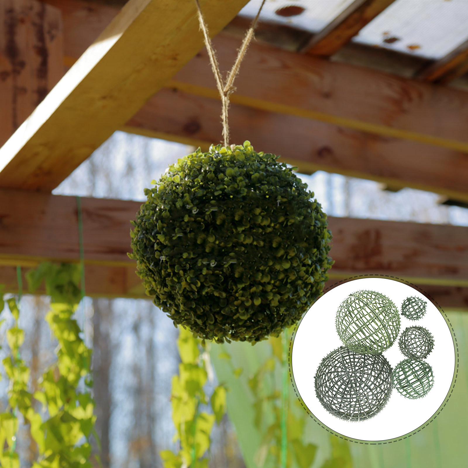 5Pcs Decorative Flower Ball Fr - огляд і ціна Wedding Supply Decor