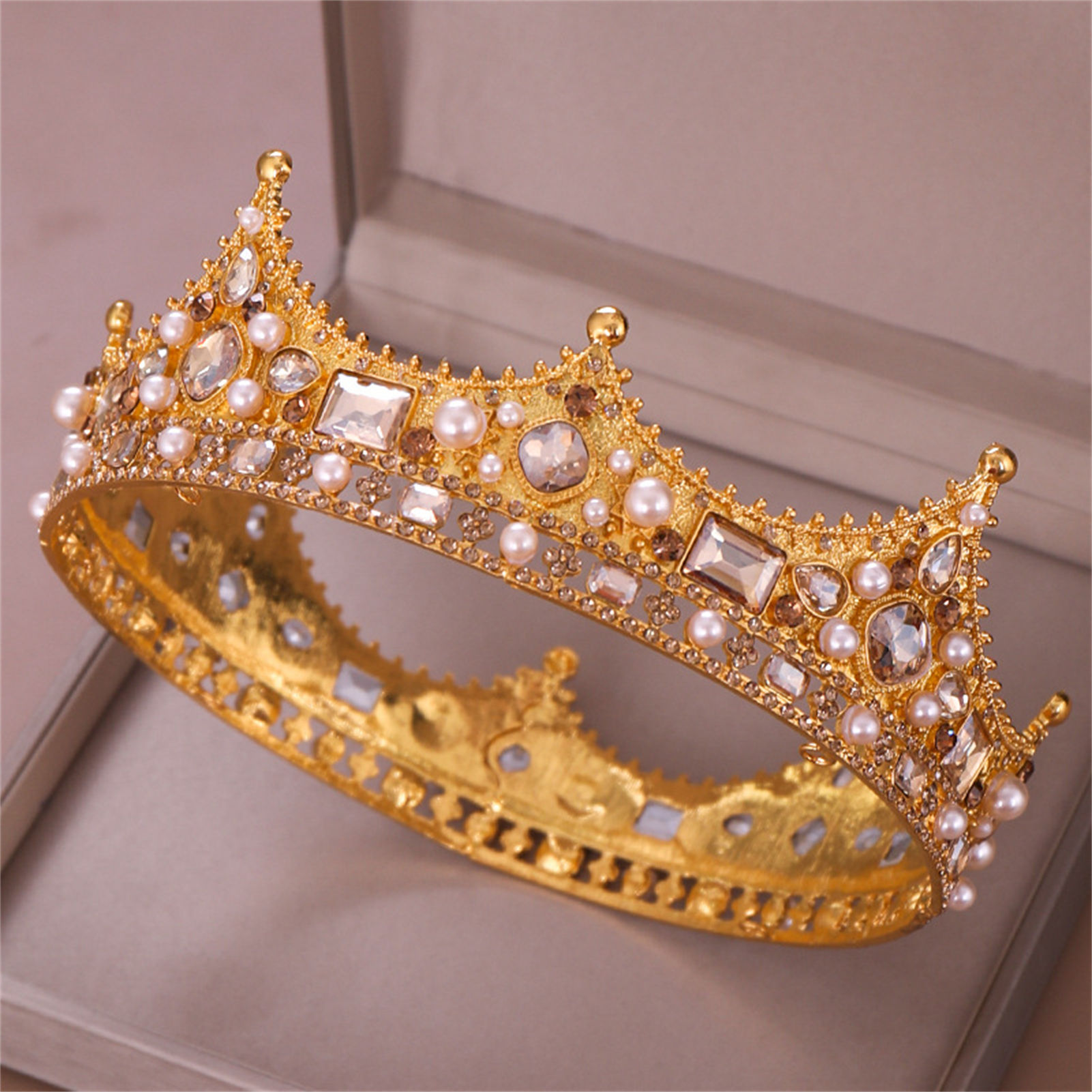 Bridal Crown Rhinestone Tiara  - огляд і ціна Wedding Supply Decor
