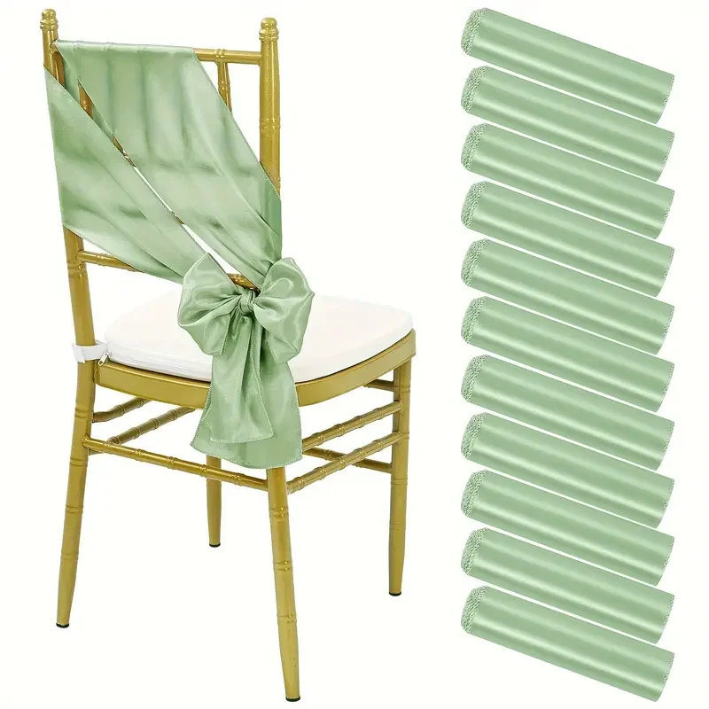 Wholesale 10/50pcs Satin Chair - огляд і ціна Wedding Supply Wholesale