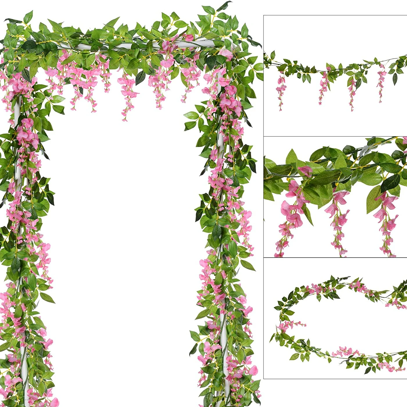 1.8M Artificial Flowers Silk A - огляд і ціна Wedding Arch Flower